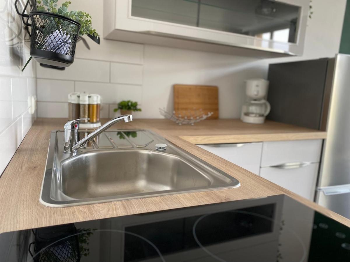 Stilvolles Loft Mit Kostenlosem Fahrrad Magdeburg Luaran gambar