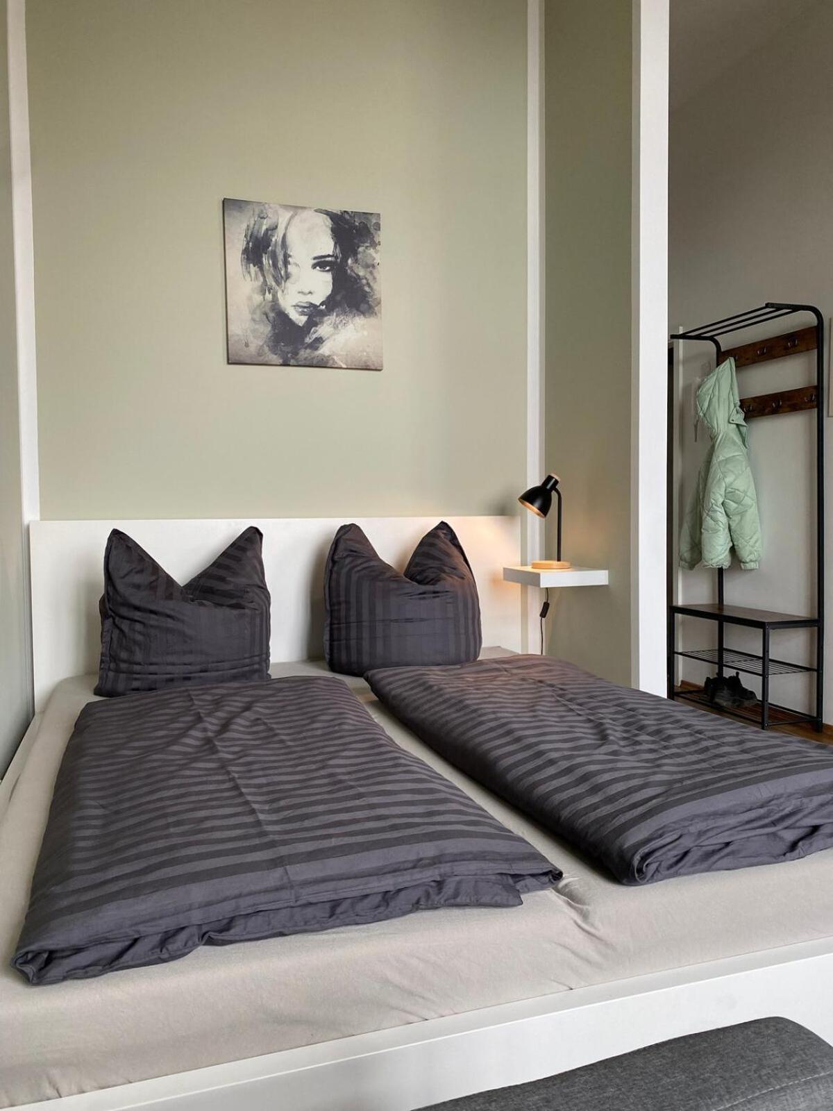 Stilvolles Loft Mit Kostenlosem Fahrrad Magdeburg Luaran gambar